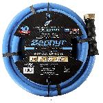 Zephyr Rubber Garden Hose - With Brass End-Fittings (1.2 In X 15 Ft)