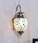 Noble Electricals Silver Mirror Mosaic Wall Light NED10.13