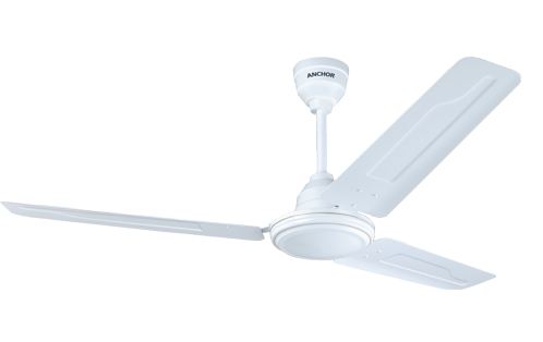 Buy Anchor 13670 Penta Turbo 1200 Mm 3 Blades White Ceiling Fan