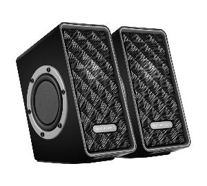 zebronics 2.0 multimedia speakers shell
