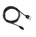 Honeywell Braided 1 Mtr USB To Micro USB Cable Black