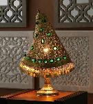 Noble Electricals Gold Moroccan Imperial Brass Table Lamp NED13.14